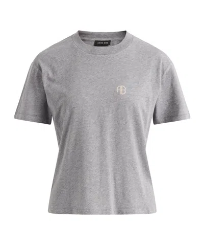 Anine Bing Short-sleeved T-shirt In White