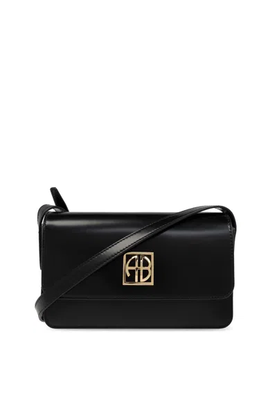 Anine Bing Shoulder Bag In Black