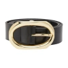 Anine Bing Signature Link Belt In Black