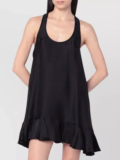 ANINE BING SILK BLEND DRESS LILITH