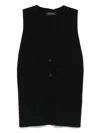 Anine Bing Waistcoat In Black