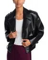 Anine Bing Simone Moto Jacket In Black