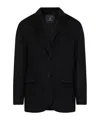 Anine Bing Single-breasted Blazer In Black