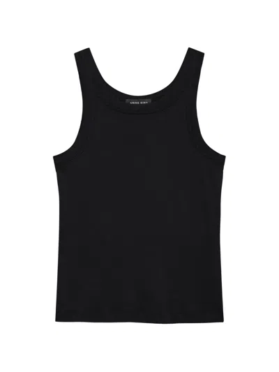 Anine Bing Sixtine Tank Top In Black
