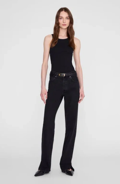 Anine Bing Sixtine Tank Top In Black