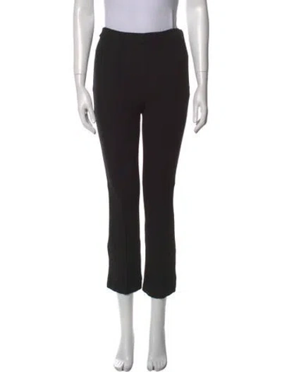 Pre-owned Anine Bing Skinny Leg Pants In Black