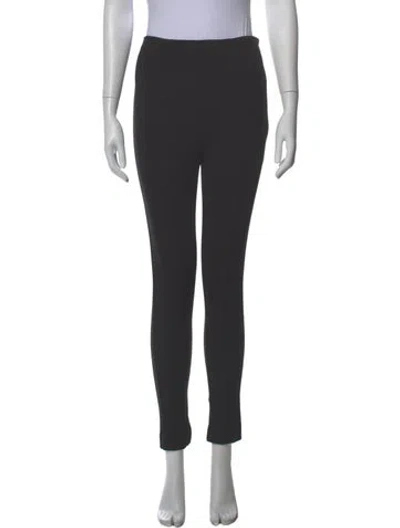 Pre-owned Anine Bing Skinny Leg Pants In Gray