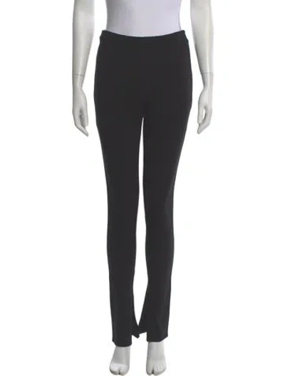 Pre-owned Anine Bing Skinny Leg Pants In Gray
