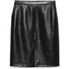 Anine Bing Pencil Mini Skirt In Black