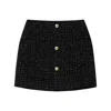 Anine Bing Mateo Skirt In Black