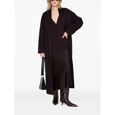 Anine Bing Skirts Brown In Black