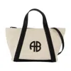 Anine Bing Small Cara Shopper Bag In Gray
