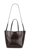 Anine Bing Small Elly Tote In Brown