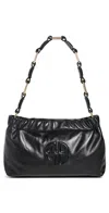 Anine Bing Small Kate Shoulder Bag In Black