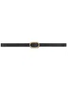 Anine Bing Small Signature Link Belt In Black In Black