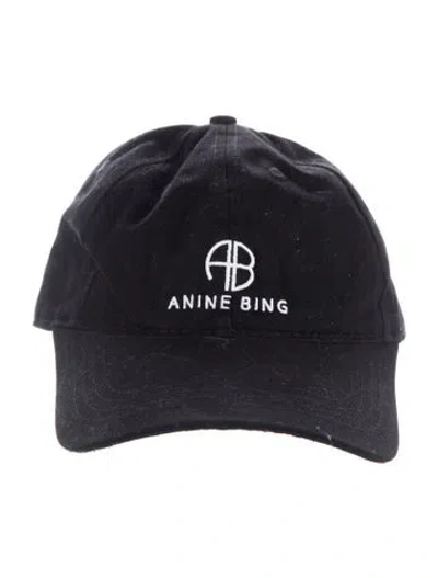 Pre-owned Anine Bing Solid Baseball Cap In Multi