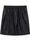 Anine Bing Kam Shorts In Black Polyester In Black