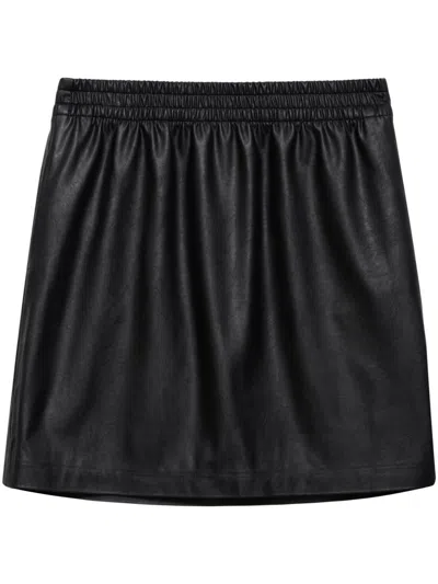 Anine Bing Kam Shorts In Black Polyester