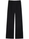Anine Bing Soto High-waisted Trousers In Black