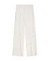 Anine Bing Soto Elasticated-waist Trousers In White