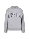 Anine Bing Spencer Crewneck Sweatshirt - Grey In Gray