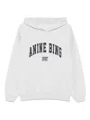Anine Bing Harvey Logo Print Hooded Sweatshirt