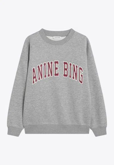 Anine Bing Spencer Logo Print Sweatshirt