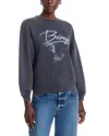 Anine Bing Vintage-inspired Graphic Eagle Sweatshirt In Blue