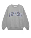 Anine Bing Spencer Sweatshirt In Gray
