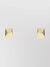 Anine Bing Rectangular Curved Earrings In Gold