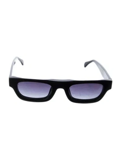 Pre-owned Anine Bing Square Gradient Sunglasses In Black