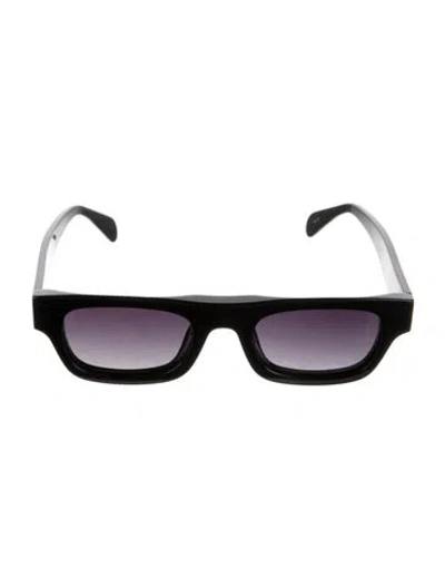 Pre-owned Anine Bing Square Gradient Sunglasses In Black