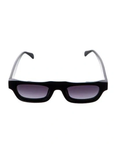 Pre-owned Anine Bing Square Gradient Sunglasses In Black