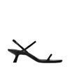 Anine Bing Square Toe High Heel Sandals In Black