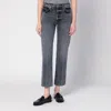 Anine Bing Cotton Jeans In Gray