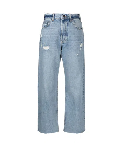 Anine Bing Straight Jeans In Blue