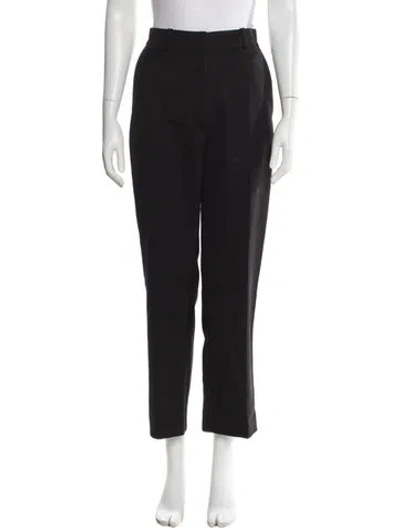 Pre-owned Anine Bing Straight Leg Pants W/ Tags In Black