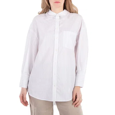 Anine Bing Stripe Mika Cotton Shirt