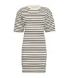 Anine Bing Stripe Mona T-shirt Mini Dress