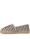 Anine Bing Round Toe Espadrilles In Brown