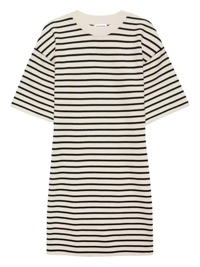 Anine Bing Striped Mini Dress