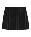 Anine Bing Tierra Minit Skirt In Black
