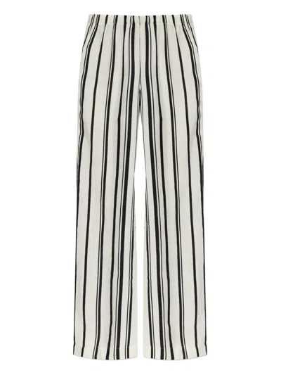 ANINE BING STRIPED TROUSERS