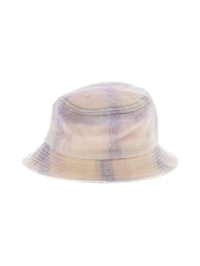 Pre-owned Anine Bing Sun Hat In Ivory