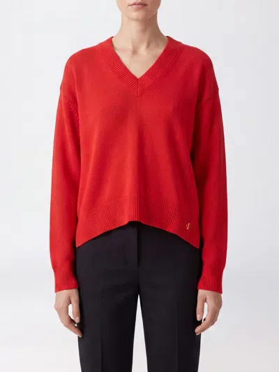 Anine Bing Sweater Woman Color Red In Purple