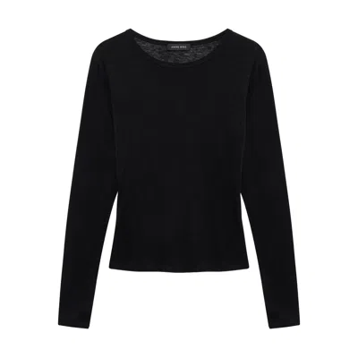 ANINE BING SWEATERS BLACK