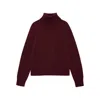Anine Bing Red Sweaters In Burgundy