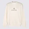 Anine Bing Pullover Knitwear Ribbed Cuffs In White