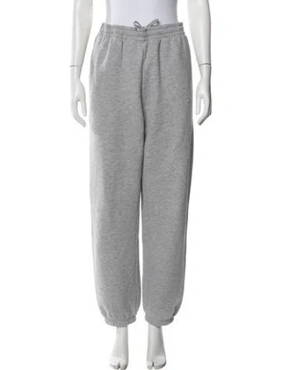 Pre-owned Anine Bing Sweatpants In Gray