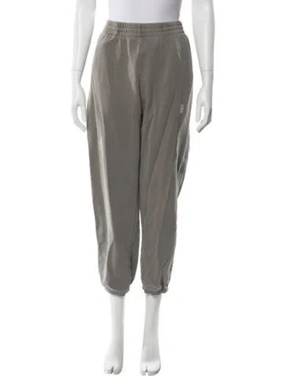 Pre-owned Anine Bing Sweatpants In Green